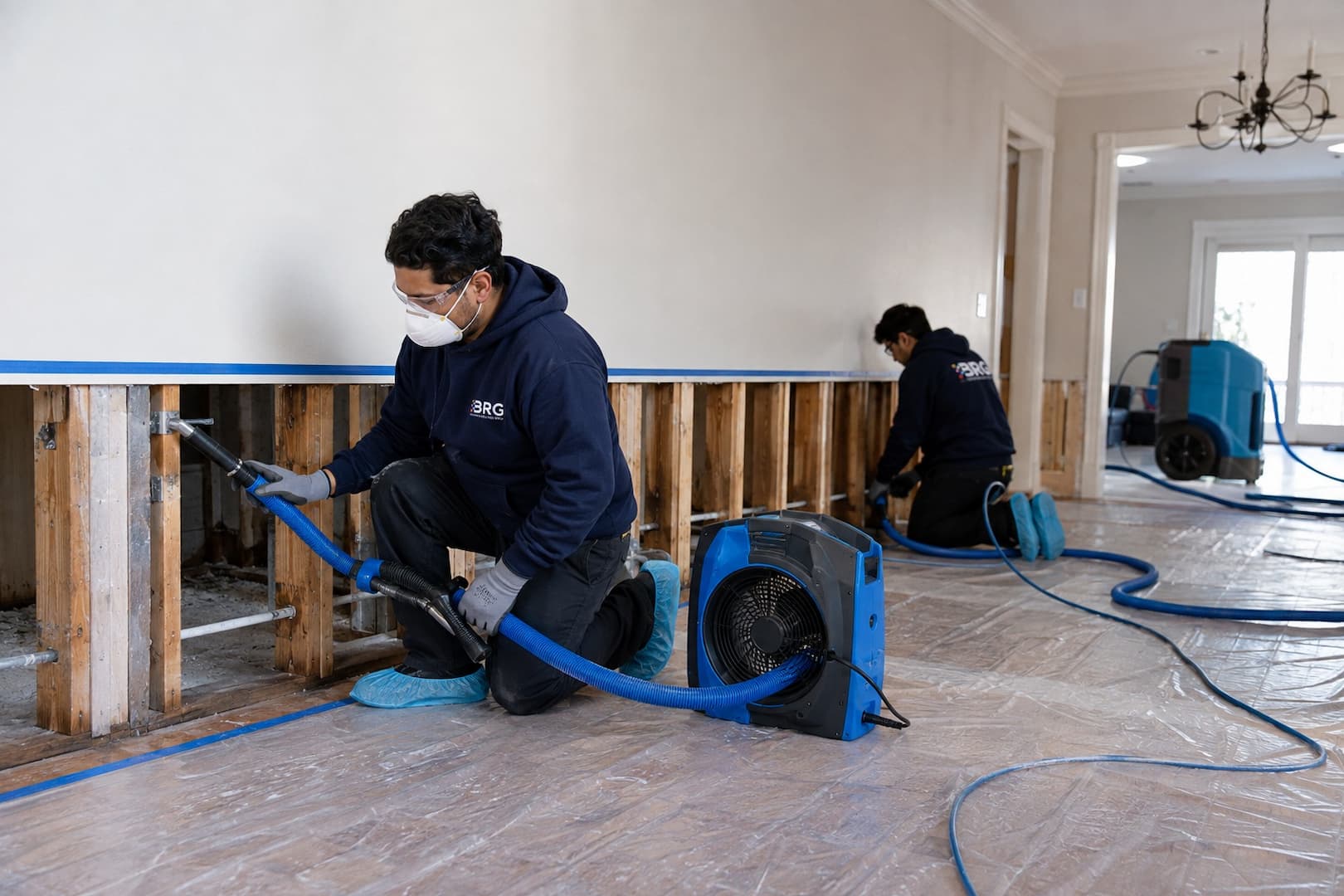 BRG crew performing controlled selective tear-out in Boston